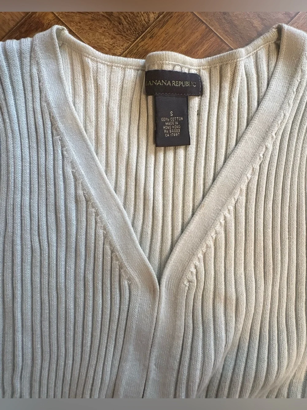 Banana Republic Short Sleeve Cardigan Top